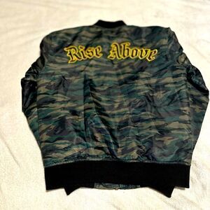 Camouflage Bomber Coat!